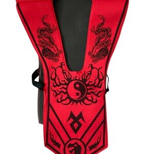 Red Ninja Vest Halloween Costume Accessory One Size Fits Most Children